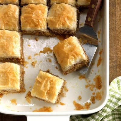 snelle -n-gemakkelijke Baklava-vierkanten