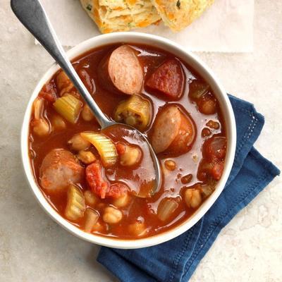 voedzame garbanzo bonesoep