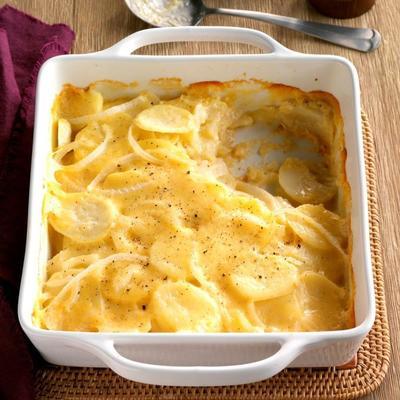faal nooit gegratineerde aardappelen
