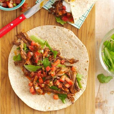 Mexicaans verscheurd rundvlees