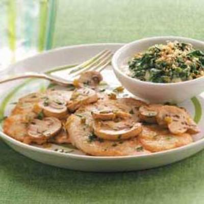 pittige kalkoen saute