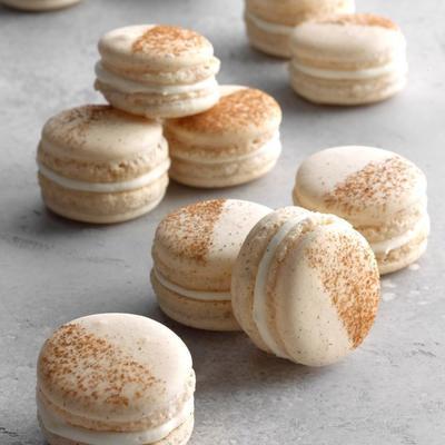 kaneelbroodjes macarons