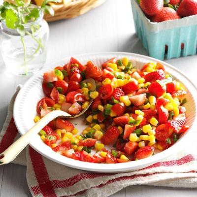 Strawberry mais salsa