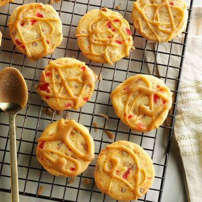 plak 'n' fruitcake koekjes bakken