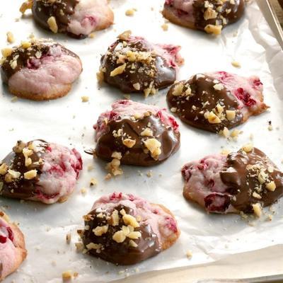 chocolade gedoopte cranberry-koekjes