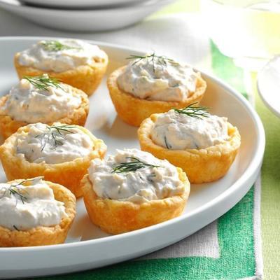 zalm mousse kopjes