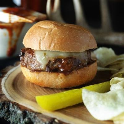 cherry bourbon burgers