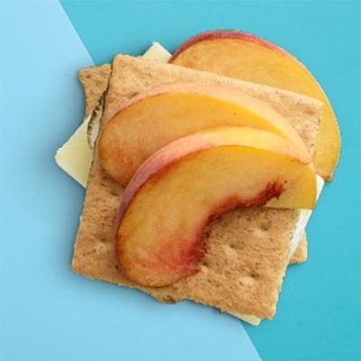 peaches 'n' creme s'mores