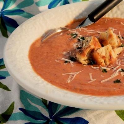 toscaanse tomaten artisjok soep
