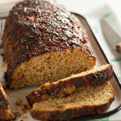 vegetarisch gehaktbrood met quinoa