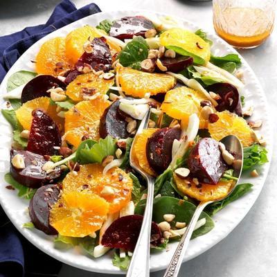 winter bieten salade