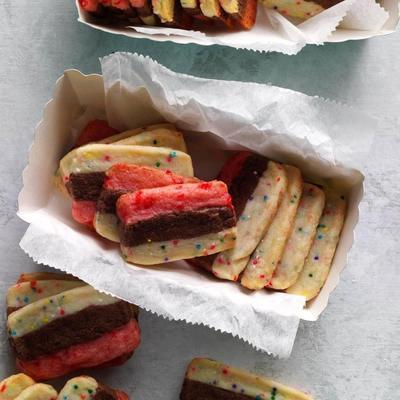 gestreepte koelbox cookies