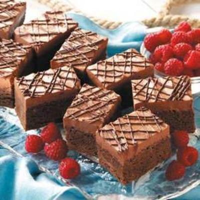 frambozen-truffelbrownies