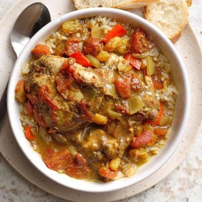 slowcooker coountry kapitein kip