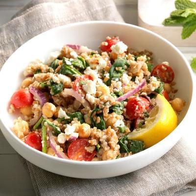 mediterrane bulgur kom