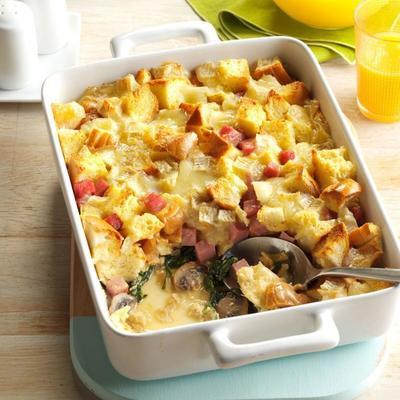 ham en brie strata