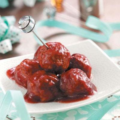 cranberry-chili gehaktballen