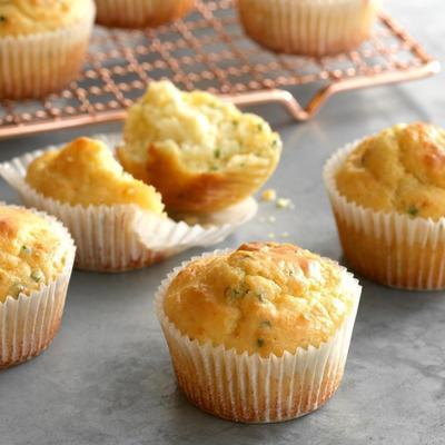 hartige feta en bieslookmuffins