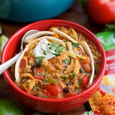 fajita chili met knorr rijstzijden