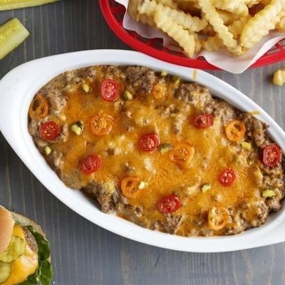 connecticut cheeseburger dip