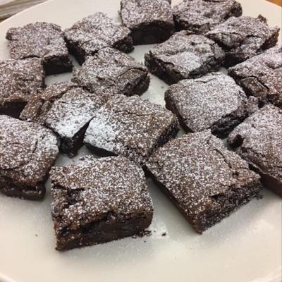 donkere chocolade passover brownies