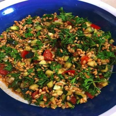 hi-fi gekiemde graan tabbouleh