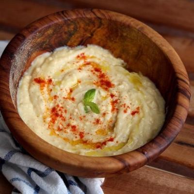 gemakkelijk romige hummus