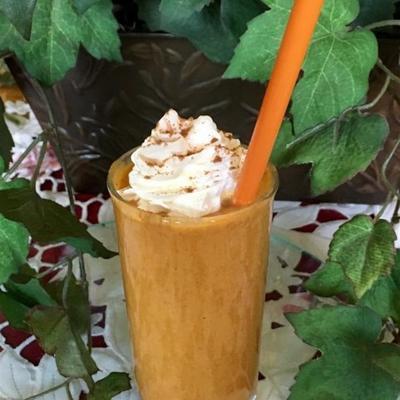 zuivel-vrij pompoen spice smoothie