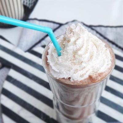 cinnameg chocolade milkshake