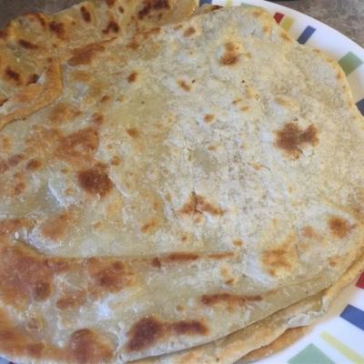 roti canai / paratha (Indiase pannenkoek)