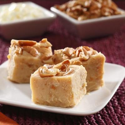 gezouten cashew zoete aardappel fudge