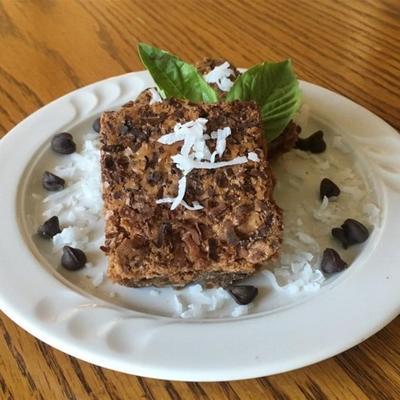 emily's chocolate coconut brownies