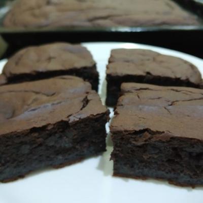 veganistische avocado brownies