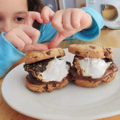 chocola overbelast s'mores