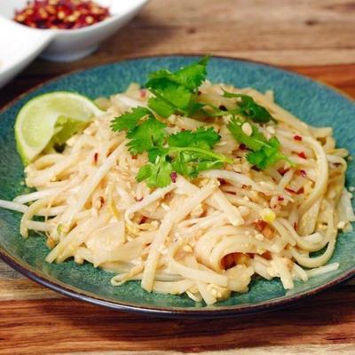 eenvoudig zelfgemaakt pad Thai