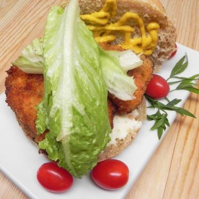 schnitzel sandwich