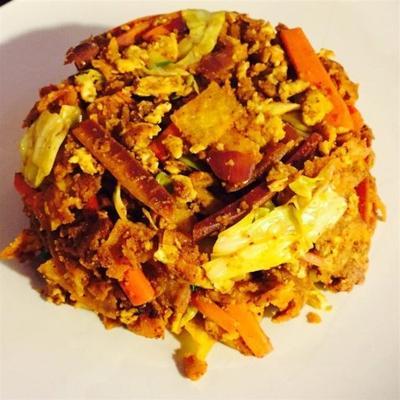 plantaardige kottu roti