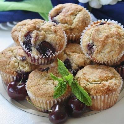 verse kersen muffins