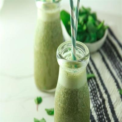 nieuwe jaar detox groene smoothie