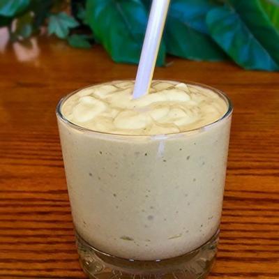 banaan avocado yoghurt smoothie