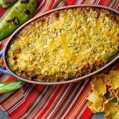 nieuwe mexico groene chili dip