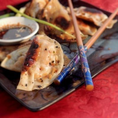 butternut squash potstickers