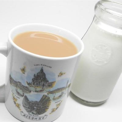 Zelfgemaakte koffie creamer