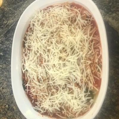 spaghetti squash lasagne