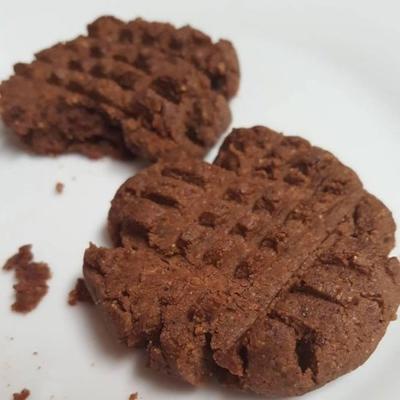 5-ingrediënt pindakaas chocolade koekjes