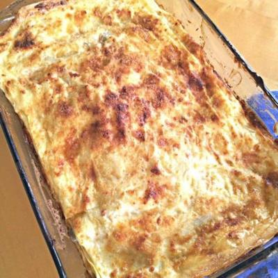 lasagne ai carciofi e pancetta (artisjok en pancetta lasagne)