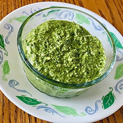 spinazie walnoot pesto