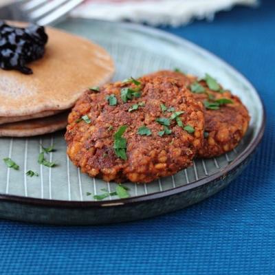 tempeh ontbijt worst pasteitjes