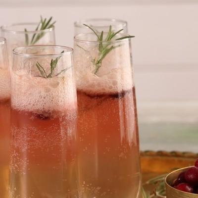 cranberry-rozemarijn prosecco drijven