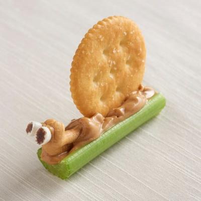 ritz pb en selderij slakken